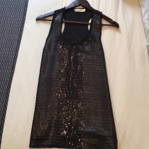 Two by Vince Camuto Sequin Tank top
